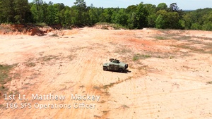 186 Security Forces Squadron Conducts Area Security Operations Training