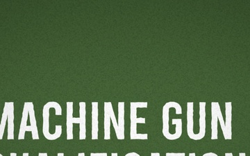 107th FSC, Michigan National Guard Machine Gun Qualification