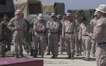 B-Roll: U.S. Marines with 1st CEB host live-fire range for midshipmen