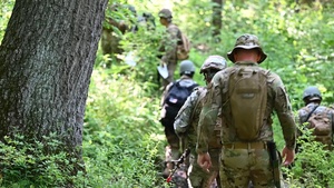 CES conducts Land Navigation, Tactical Marching Training