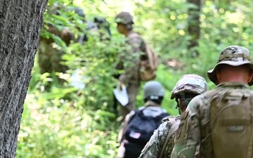 CES conducts Land Navigation, Tactical Marching Training