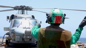 Delbert D. Black Conducts Flight Operations