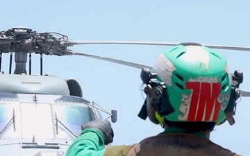 Delbert D. Black Conducts Flight Operations
