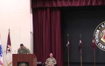 187th MED BN Change of Command Ceremony