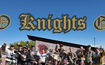 Go Knights Go: Creech AFB members support local hockey team, the Vegas Golden Knights
