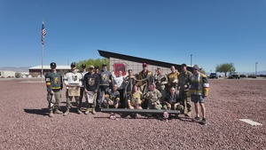 Go Knights Go: Creech personnel's messages to the Vegas Golden Knights