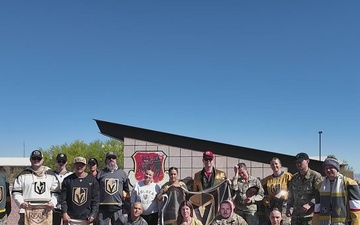 Go Knights Go: Creech personnel's messages to the Vegas Golden Knights