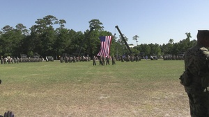 2nd Marine Logistics Group Change of Command Ceremony