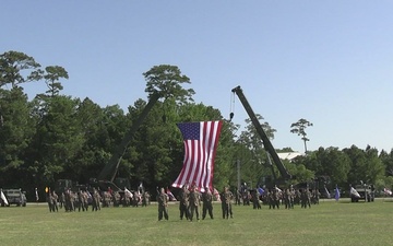 2nd Marine Logistics Group Change of Command Ceremony