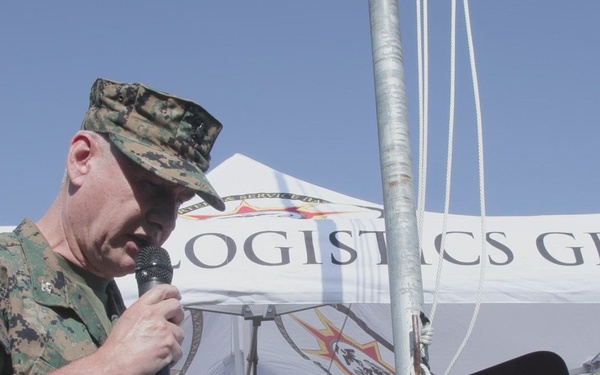 2nd Marine Logistics Group Change of Command Ceremony