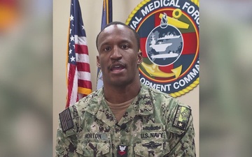 NMFDC Corpsmen celebrate the 128th Hospital Corpsman Birthday - HM1 Amir Horton
