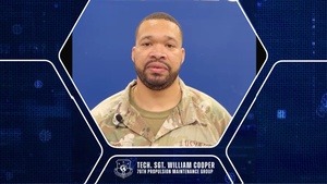 What does Sustainment mean to you, William Cooper