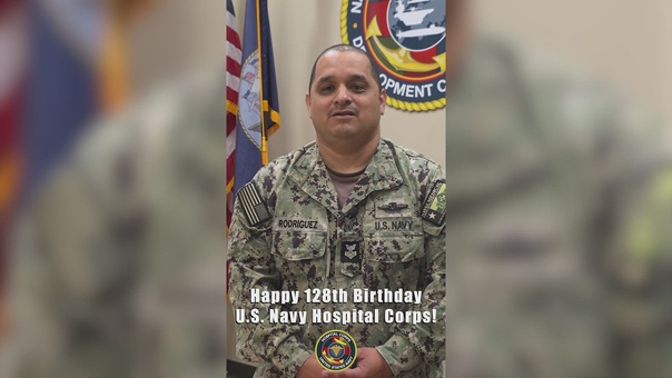 DVIDS - Video - NMFDC Corpsmen celebrate the 128th Hospital