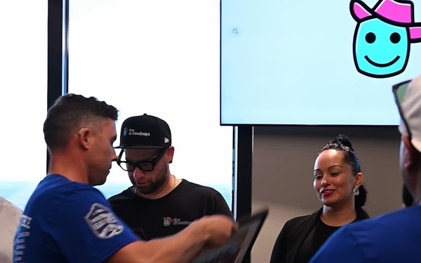 Air Force Wounded Warriors  host social event (broll stringer)