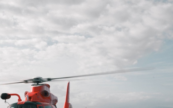 U.S. Coast Guard Air Station Barbers Point conducts deck landing qualifications