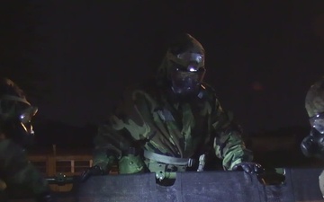 U.S. Marines, Airmen treat simulated casualties during Toxic Wave 26