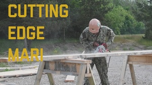 U.S. Navy Seabees and Royal Netherlands Navy Divers Advance Boat Ramp Construction in Latvia