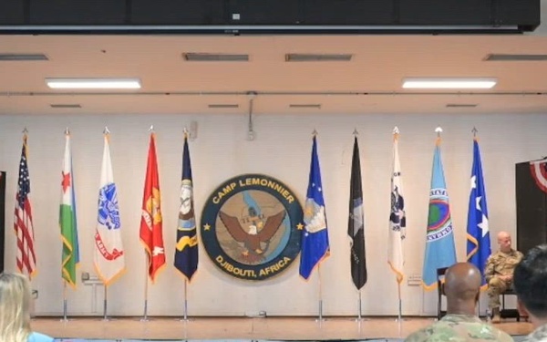 COMBINED JOINT TASK FORCE - HORN OF AFRICA CHANGE OF COMMAND