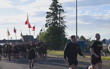B-Roll: The 16th Sustainment Brigade's Heritage Fest and US Army Heritage Run at Baumholder, Germany