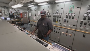 B-Roll: MV Roy Benavidez: The Engine Department
