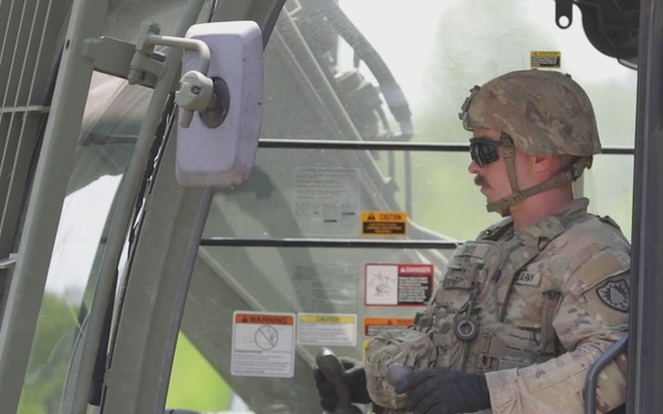 185th Engineers at Annual Training 2026 b-roll