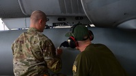 Finnish Air Force give 493rd FGS Airmen tour of F/A-18 Hornet B-Roll