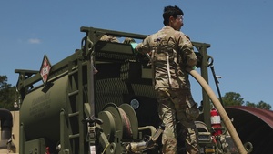277th Quartermaster Company Refueling Operation B-Roll
