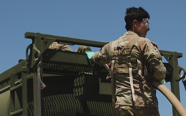 277th Quartermaster Company Refueling Operation B-Roll