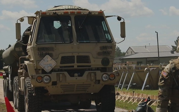277th Quartermaster Company Refueling Operation