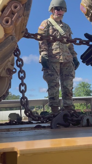 U.S. Army Reserve Soldiers Conduct Rail Operations During OSJ