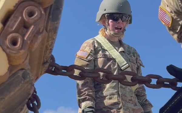 U.S. Army Reserve Soldiers Conduct Rail Operations During OSJ