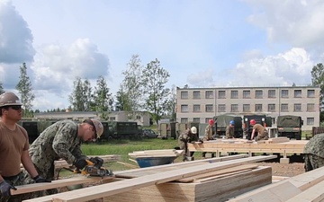 Seabees Build Arctic Readiness in Latvia