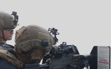 B-Roll: 11th MEU Marines, Sailors Conduct Defense of the Amphibious Task Force Live-Fire Exercise Aboard USS Portland