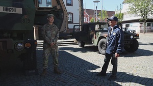 21st TSC supports German Veterans Day with a static display