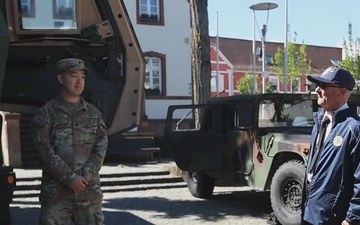 21st TSC supports German Veterans Day with a static display