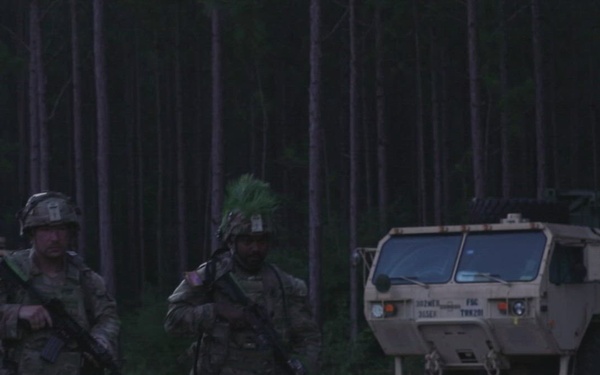 365th Engineer Battalion Patrol and Medical Simulation for OSJ