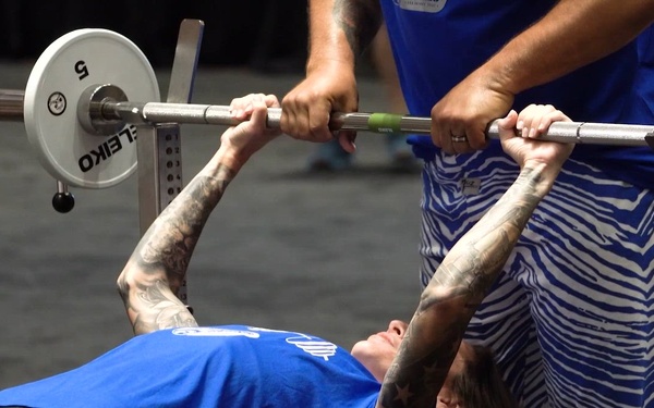 Powerlifting | B-Roll | Warrior Games 2026 | Team Air Force | 1 of 2