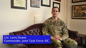 Col. Doane's Command Message