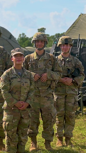 U.S. Army 251st Birthday greeting with Sgt. 1st Class Chyra Sestoso