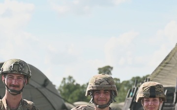 U.S. Reserve Soldiers wish the Army a Happy 251st Birthday at Operation Sentinel Justice