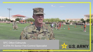 Guns, Games and Grit: 1AD DIVARTY Hosts Jr. Redleg Day