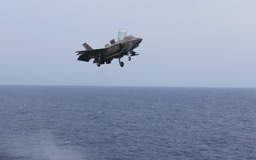 26th Marine Expeditionary Unit’s Type Commander’s Amphibious Training | F-35B carrier Qualifications