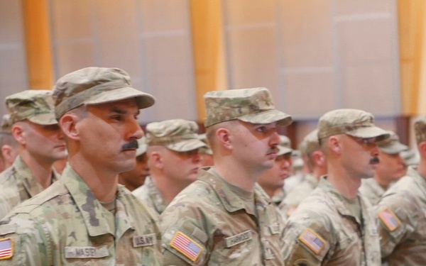 B-roll: 41st Infantry Brigade Combat Team demobilization ceremony following Horn of Africa deployment