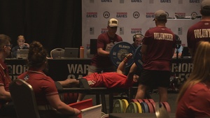Powerlifting | B-Roll | Warrior Games 2026 | Team Marine Corps