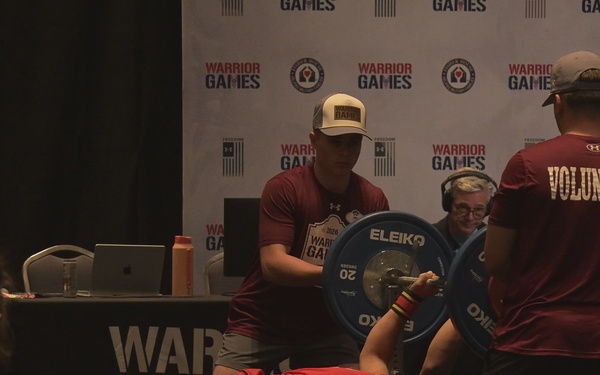 Powerlifting | B-Roll | Warrior Games 2026 | Team Marine Corps