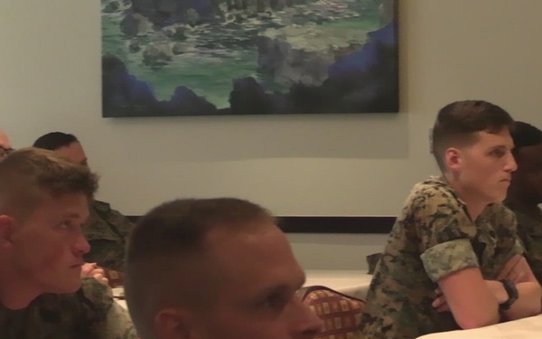 1st MAW hosts Gunnery Sergeant Symposium