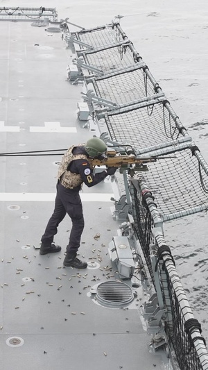 FGS Erfurt Conducts Live-Fire Exercise During BALTOPS 2026