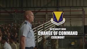 86th AW Change of Command Ceremony