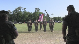 2nd Marine Logistics Group Change of Command Ceremony