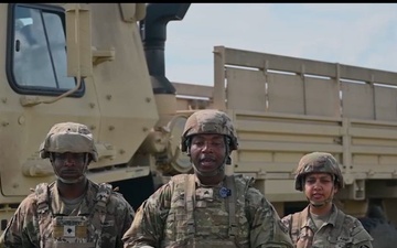 U.S. Army 251st Birthday greeting with Sgt. Reginald Rice